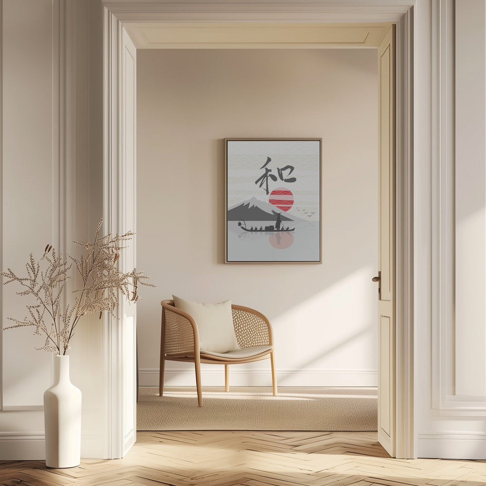 The Windblower Poster och Canvastavla