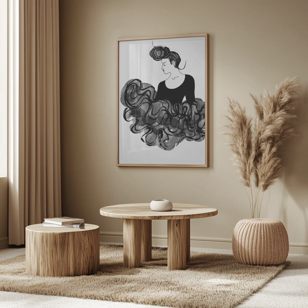 Ballerina Poster och Canvastavla