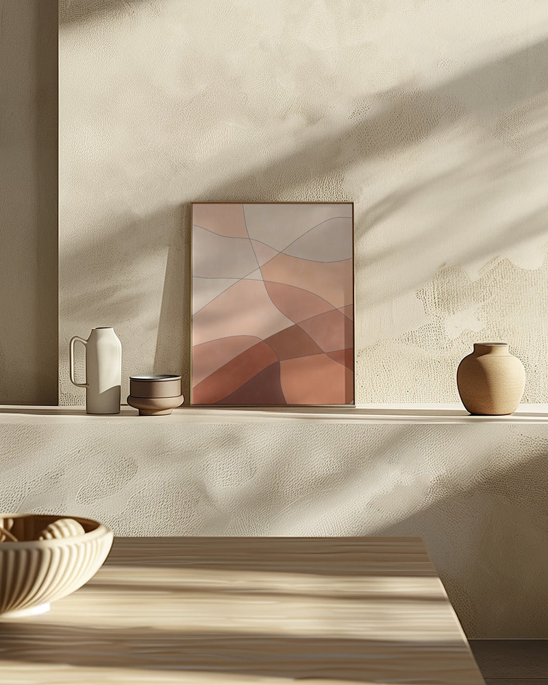 3x4 Aspectratioterracotta33 Poster och Canvastavla