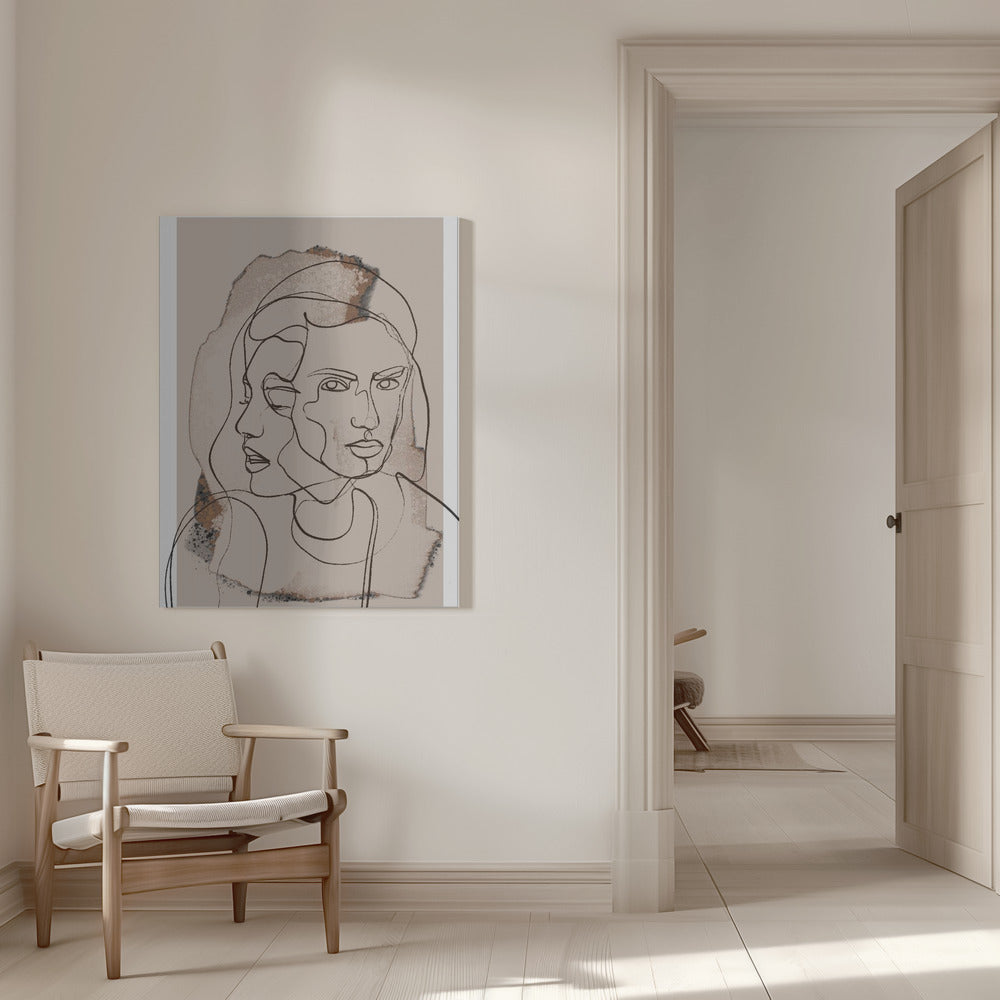 Time Whispers Poster och Canvastavla