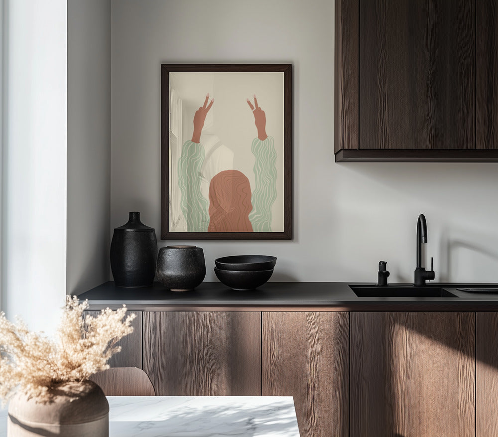 Peace Poster och Canvastavla