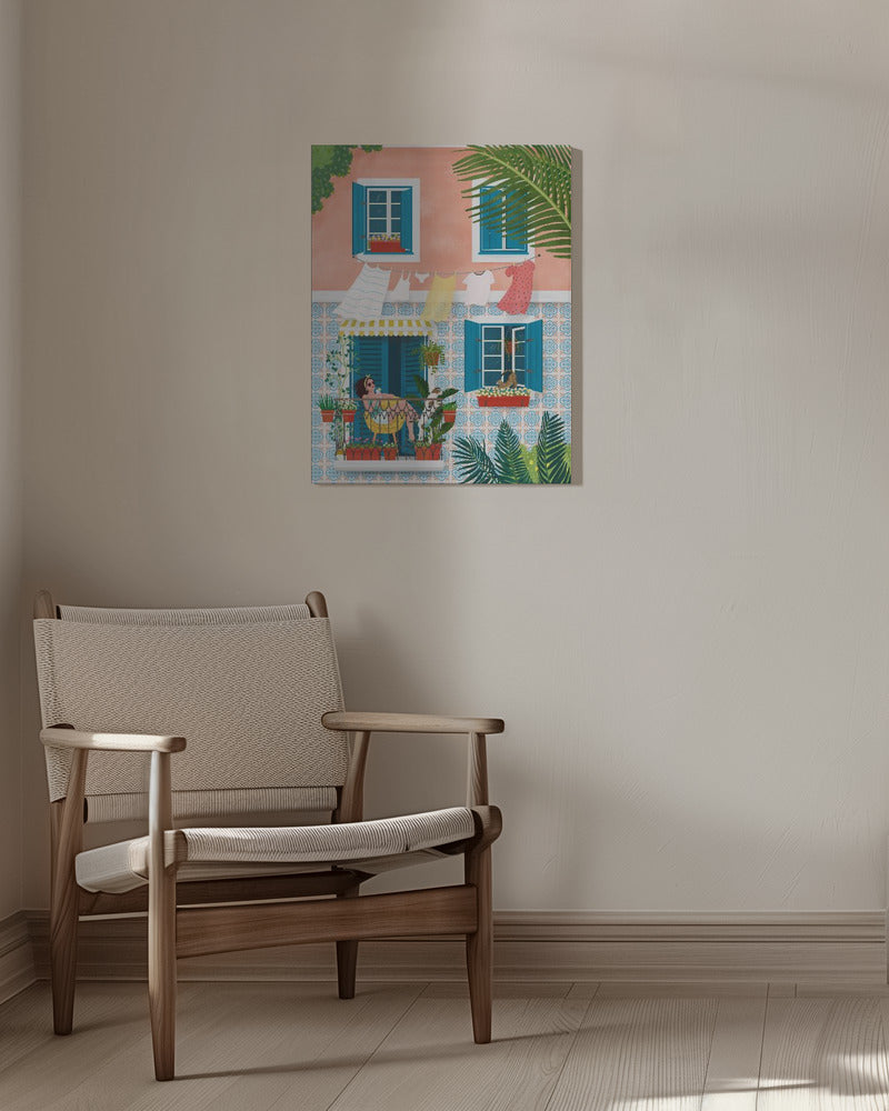 Lisbon Poster och Canvastavla