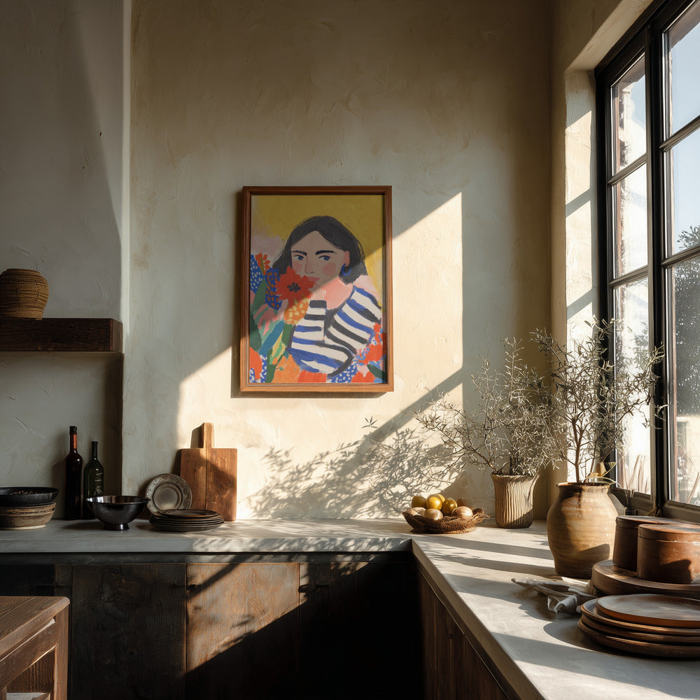 Cheeky in bloom Poster och Canvastavla