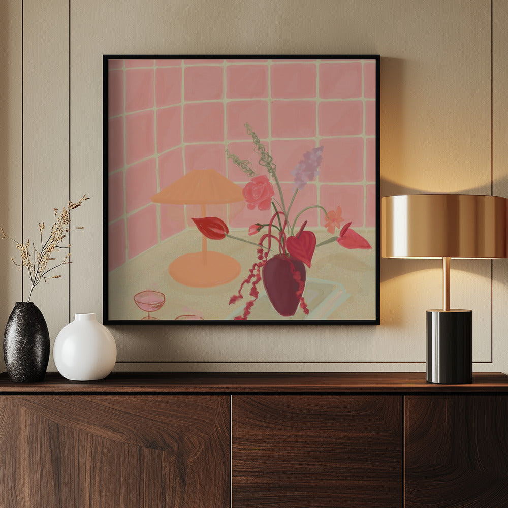 Bubbly Poster och Canvastavla