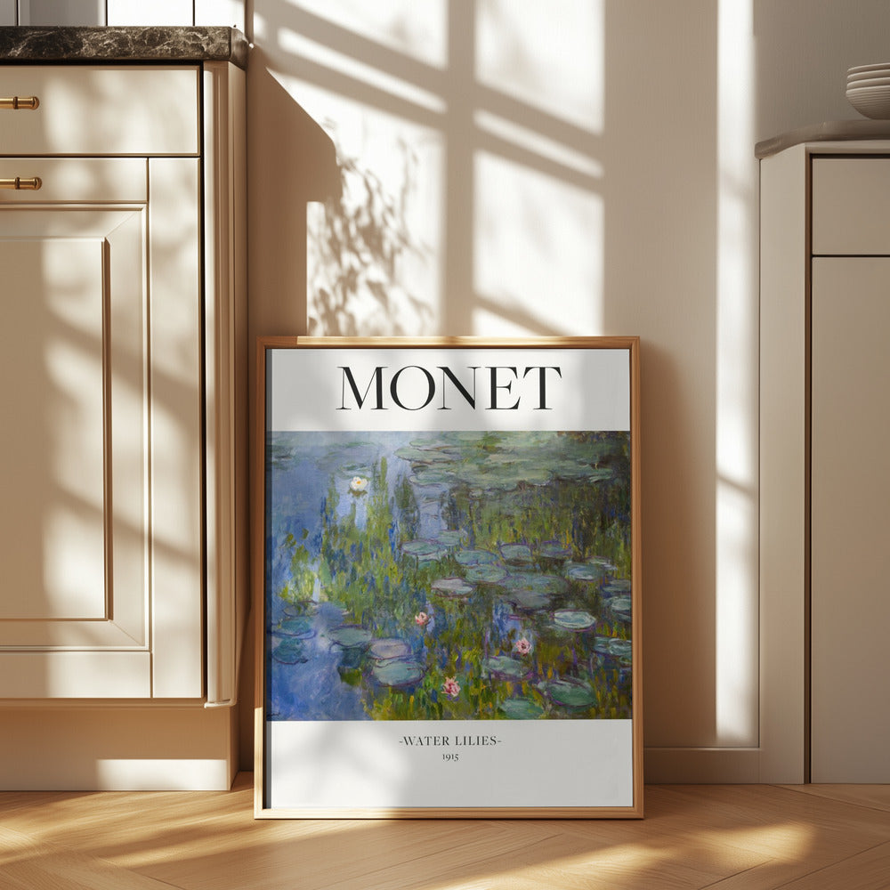 Water Lilies 1915 Poster och Canvastavla