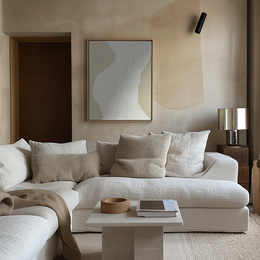 Fibers No 7 Poster och Canvastavla