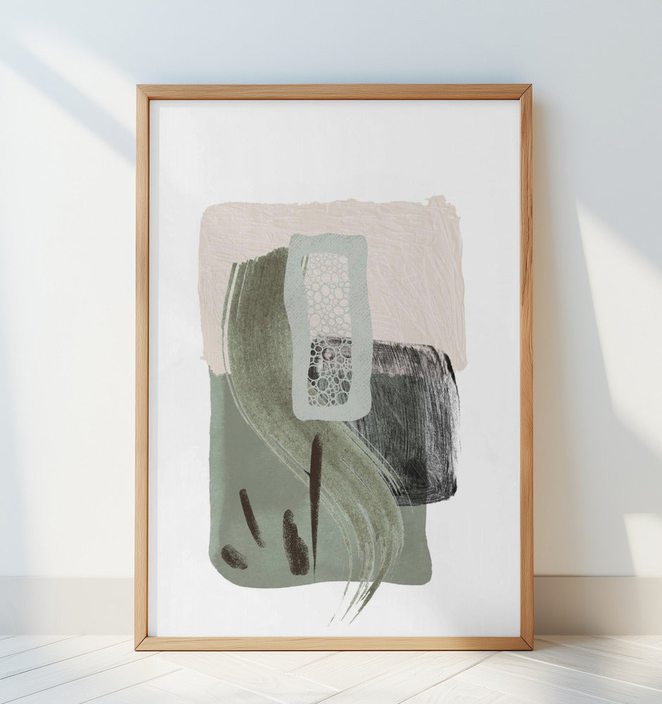 Shadows of Emerald-2 Poster och Canvastavla