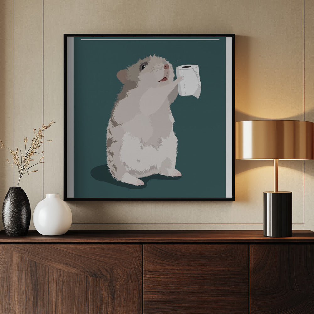 Your Butt Napkins My Lord Poster och Canvastavla