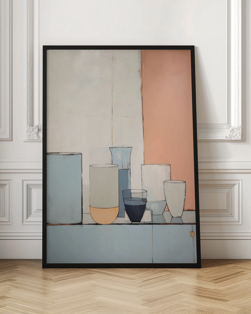 Pastel Still Life Poster och Canvastavla