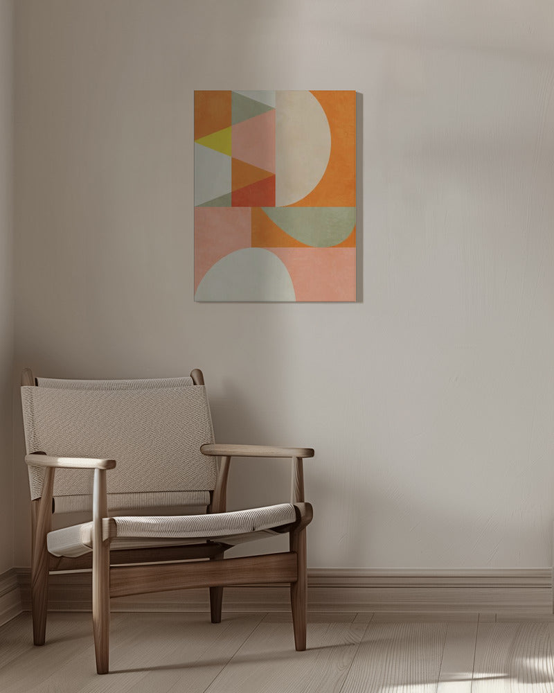 Summer Circles22 4 V Poster och Canvastavla