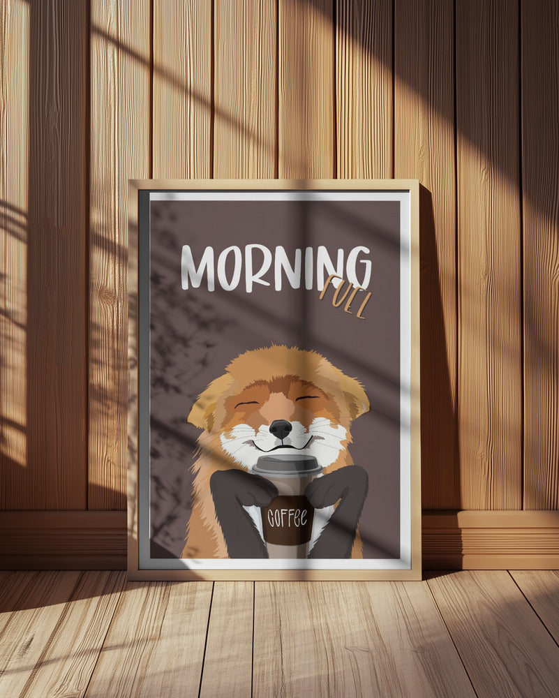 Morning Fuel Poster och Canvastavla