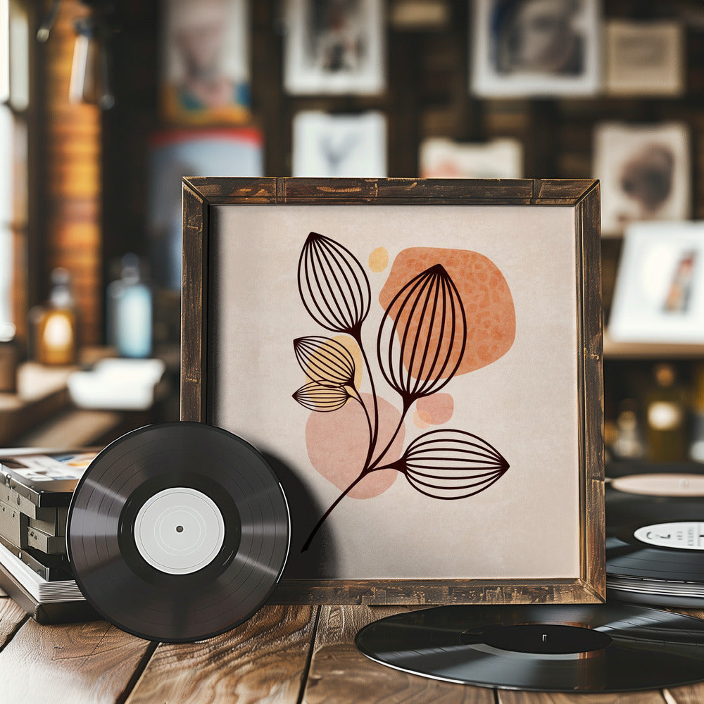 Zarif Cicekler 04 Poster och Canvastavla