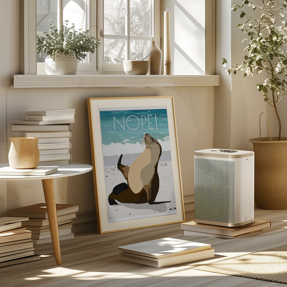 Nope! Poster och Canvastavla