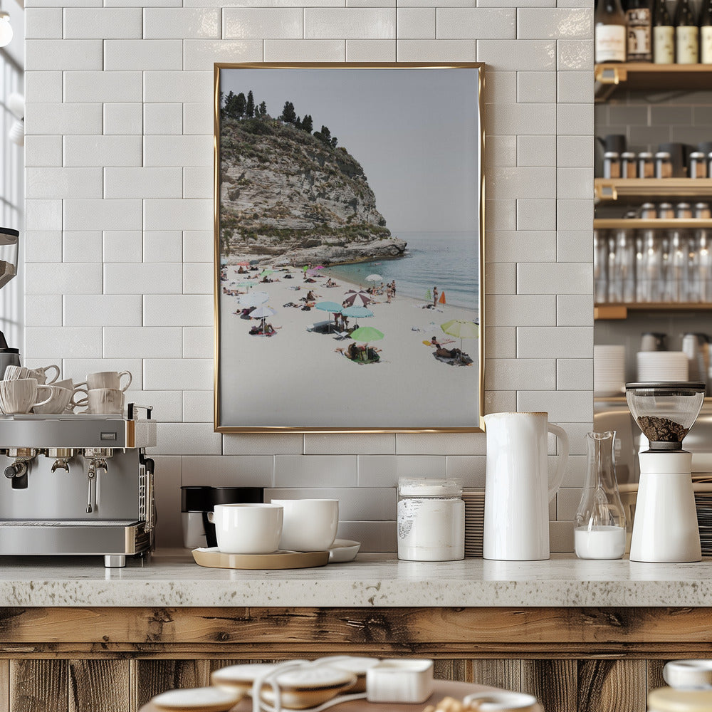 Italian beach Poster och Canvastavla