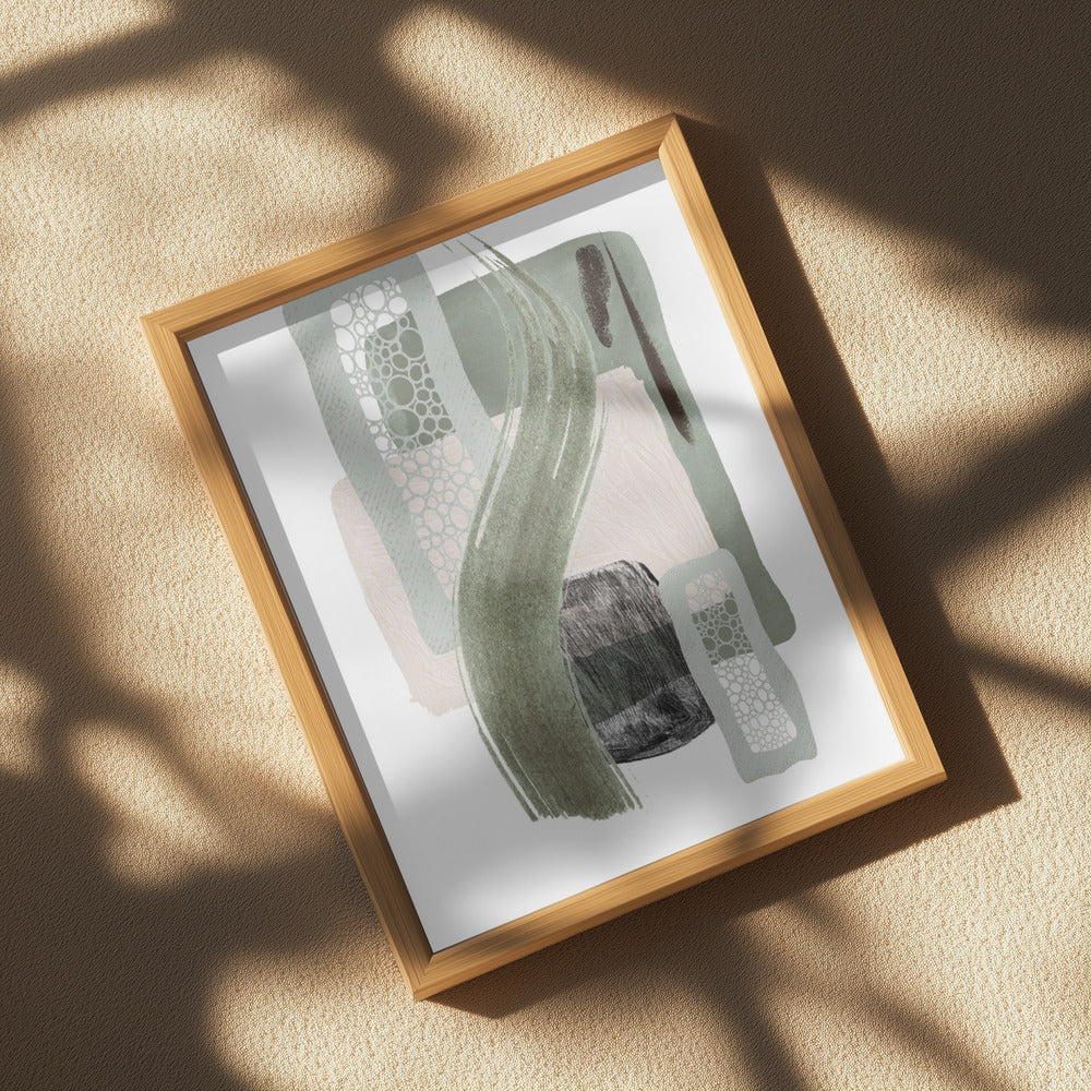 Shadows of Emerald-3 Poster och Canvastavla