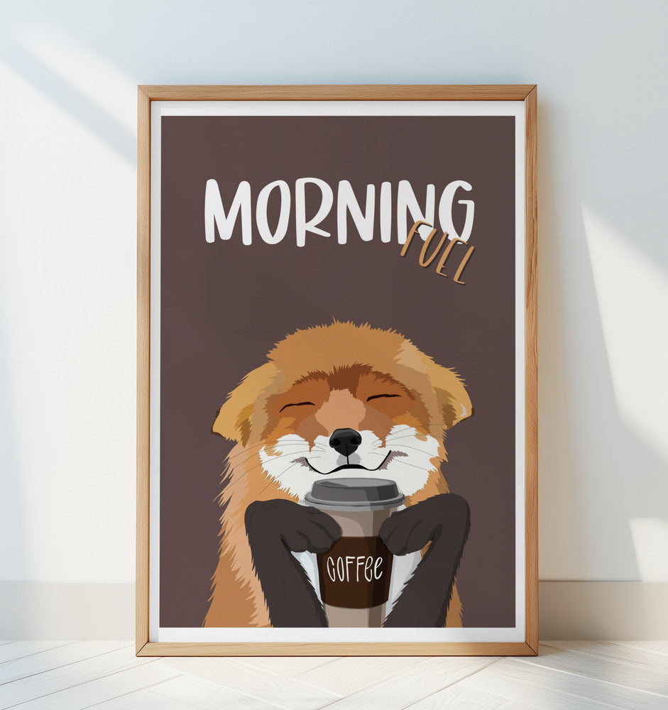 Morning Fuel Poster och Canvastavla