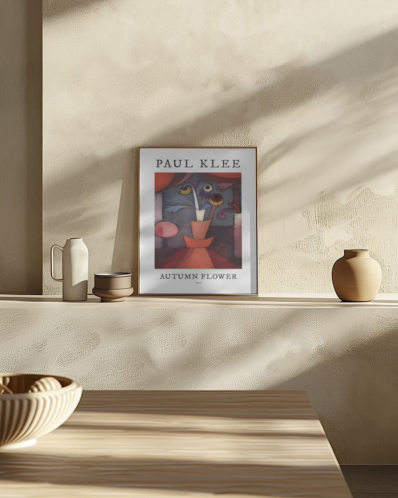 Autumn Flower 1922 Poster och Canvastavla