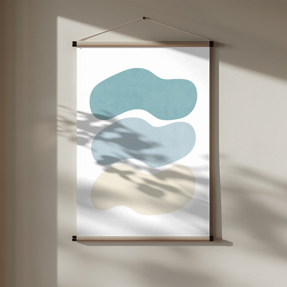Landscape Shapes 22 Poster och Canvastavla