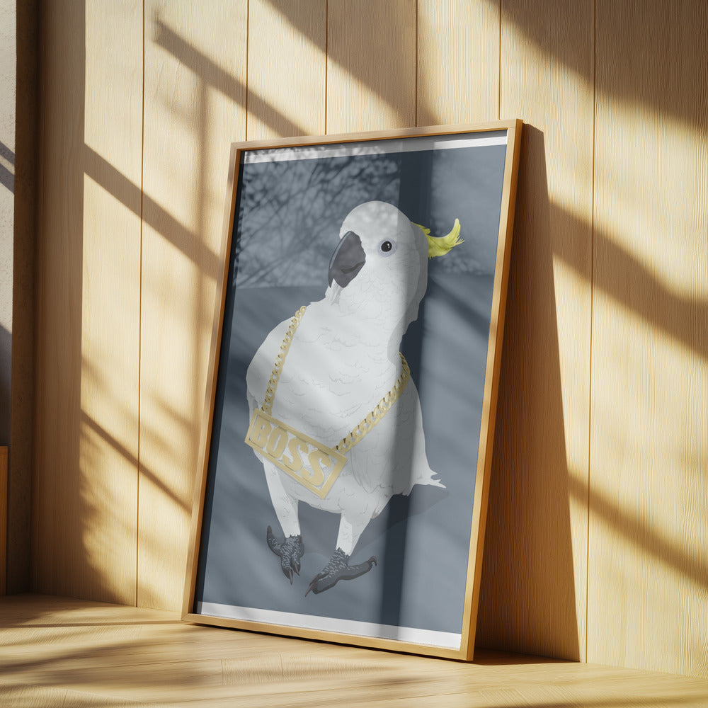 Swag Parrot Poster och Canvastavla