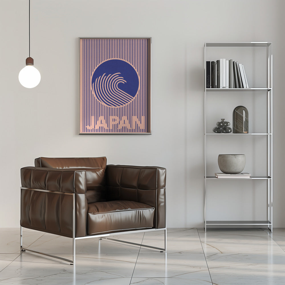 Great Wave of Japan Poster och Canvastavla