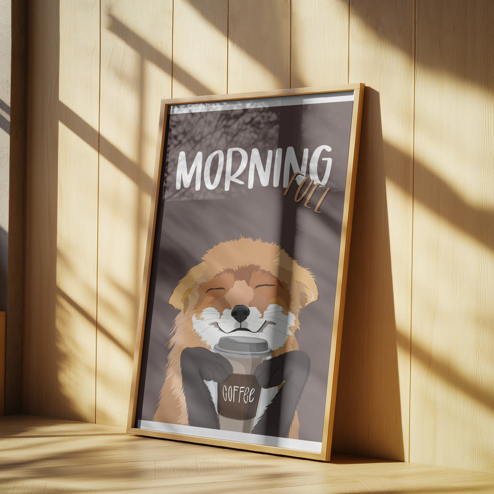 Morning Fuel Poster och Canvastavla