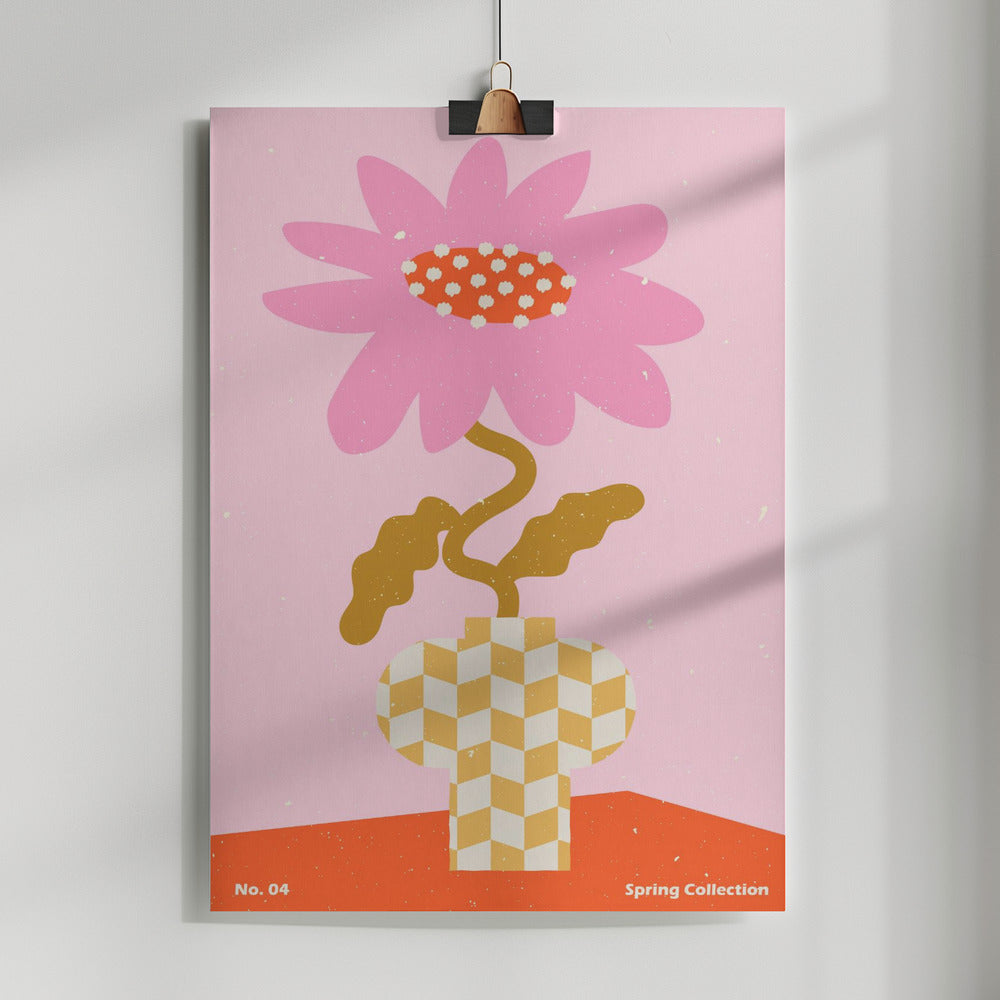 Spring Flower #04 Poster och Canvastavla