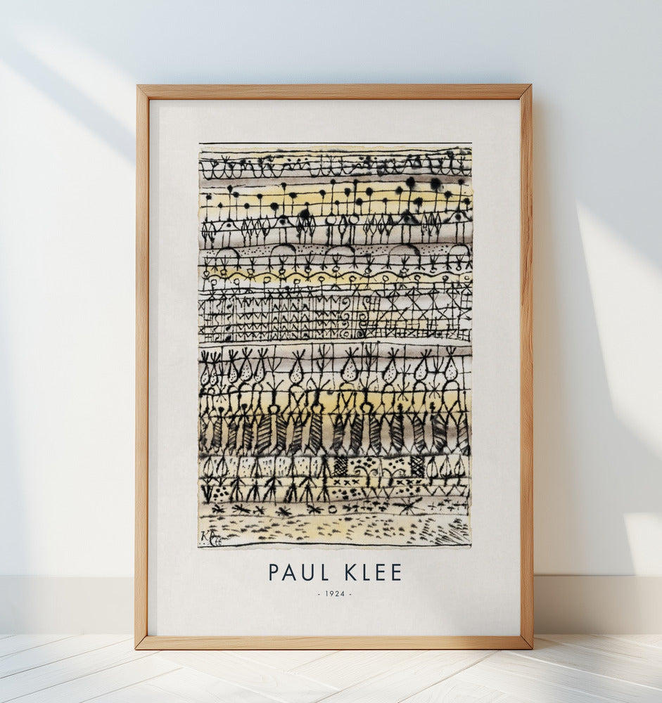 Cooling in a hot zone garden 1924 Poster och Canvastavla