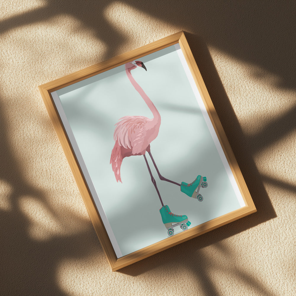 Flamingogo Poster och Canvastavla