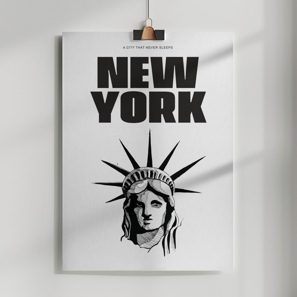 New York, New York Poster och Canvastavla