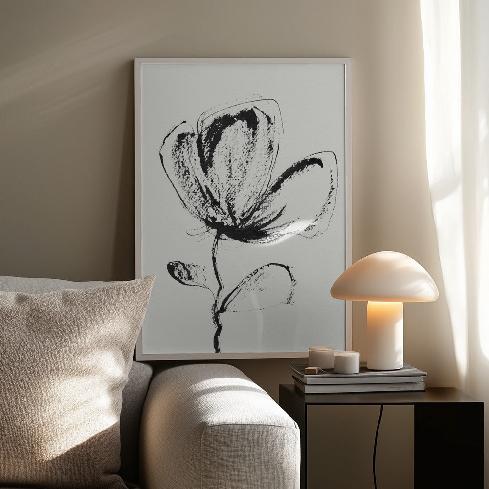 Flower Path 1 Poster och Canvastavla