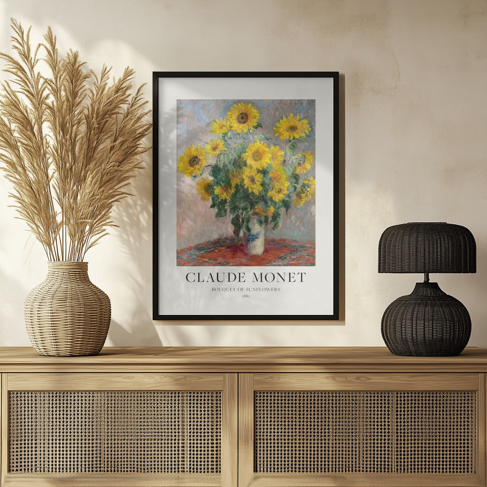 Bouquet Of Sunflowers Poster och Canvastavla