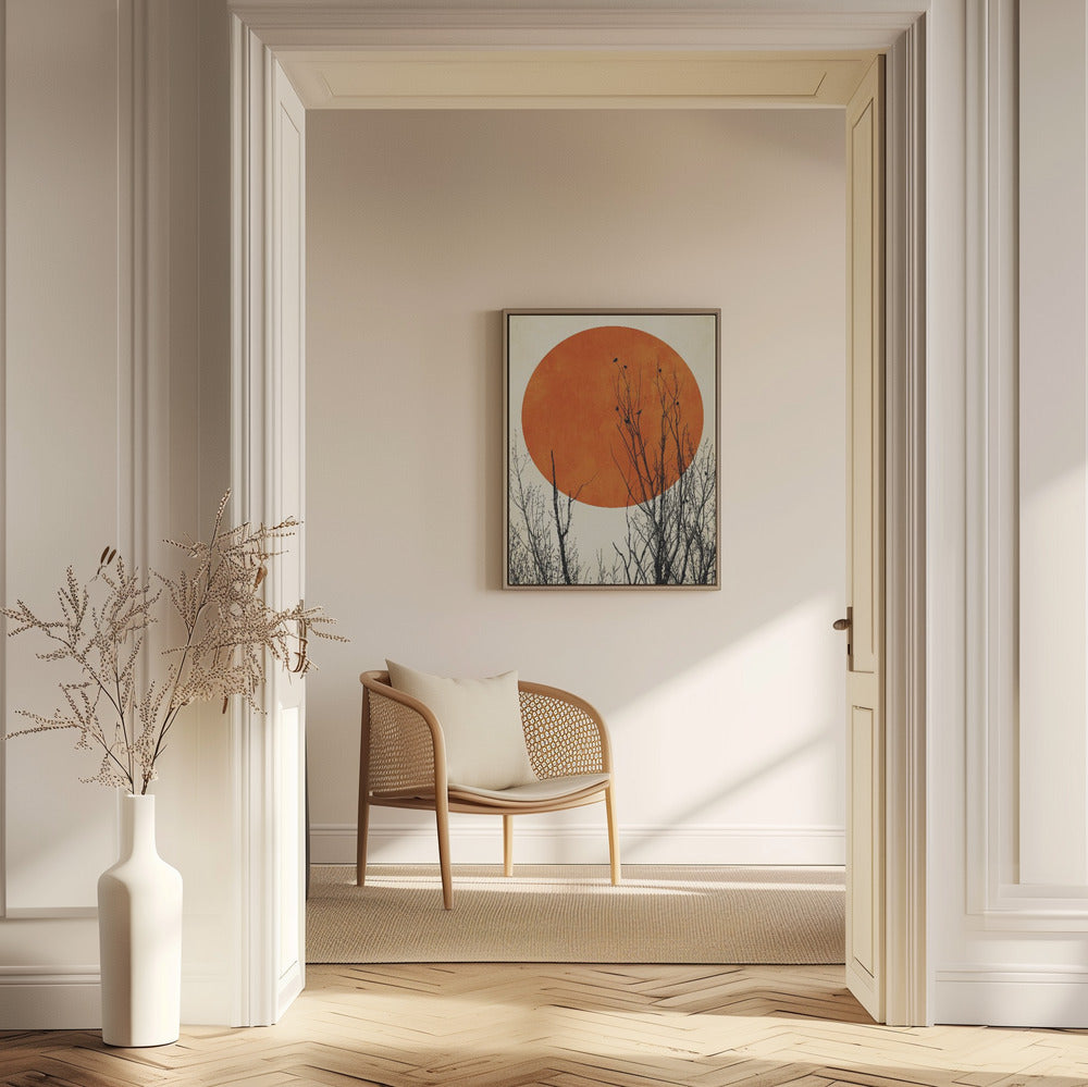 Winter Glow Poster och Canvastavla