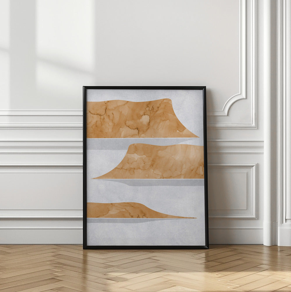 Abstract lake Powell view Poster och Canvastavla