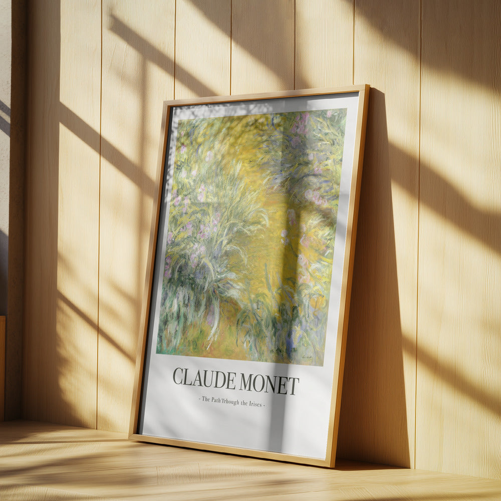 The Path Through The Irises Poster och Canvastavla