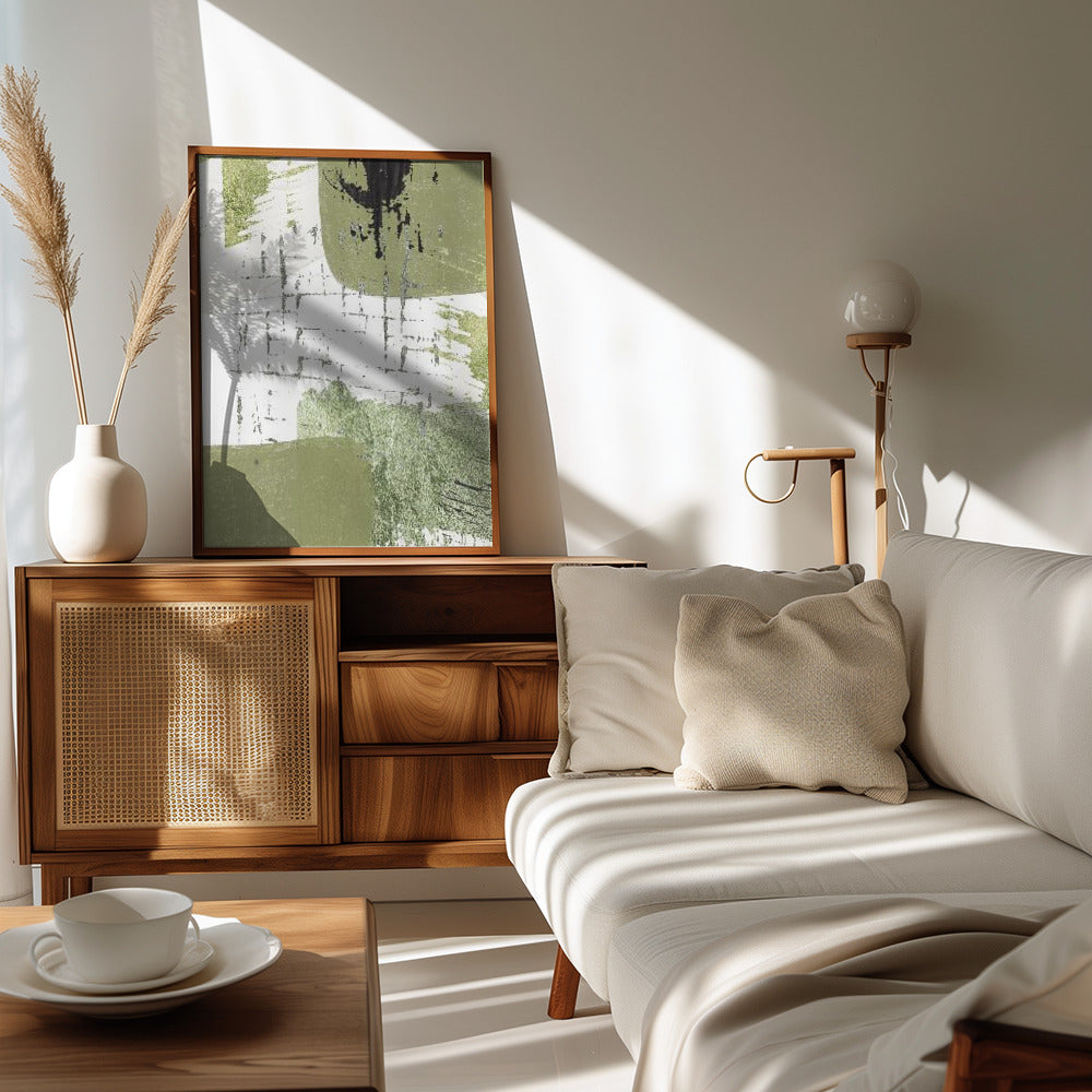 Green Dream 1 Poster och Canvastavla