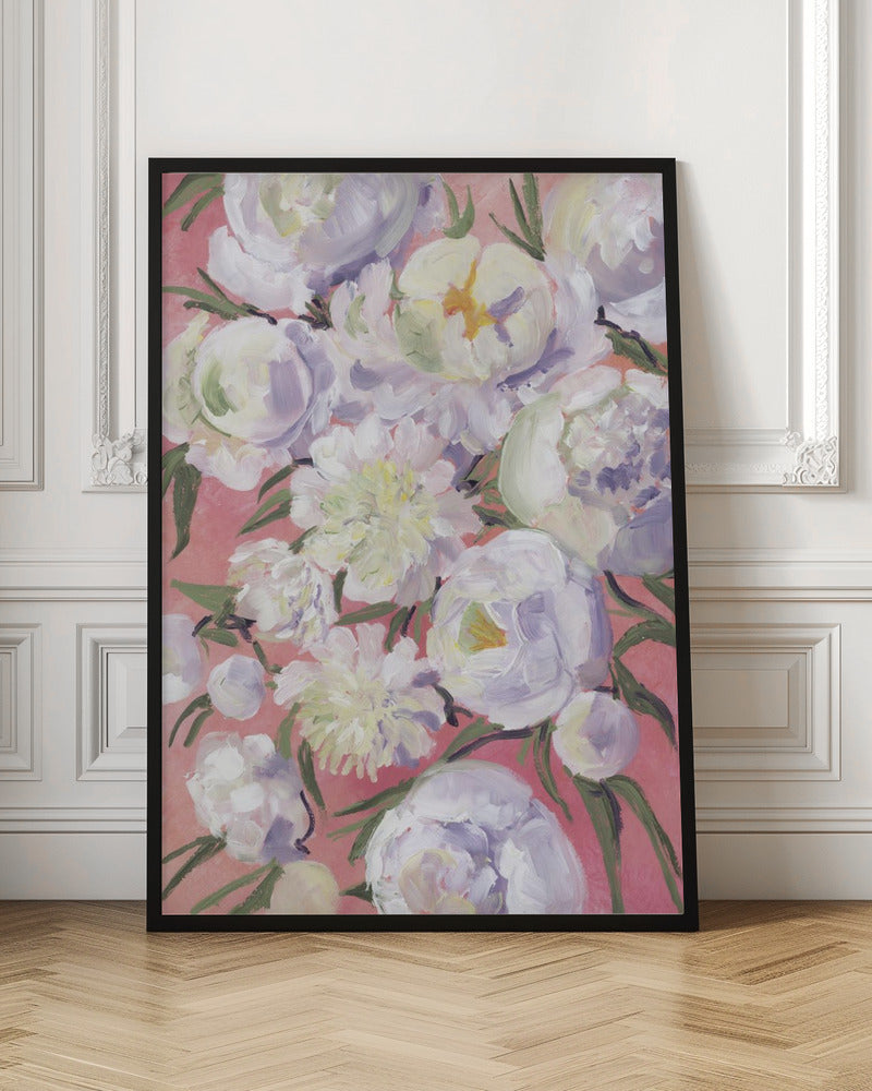Kinsly painterly bouquet Poster och Canvastavla