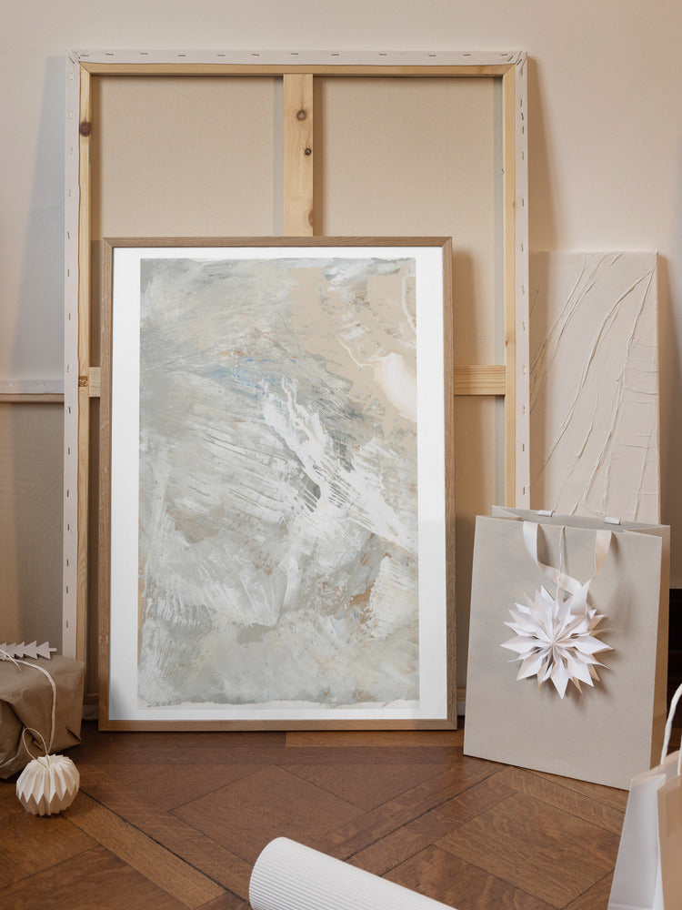 Textured Tides 1 Poster och Canvastavla