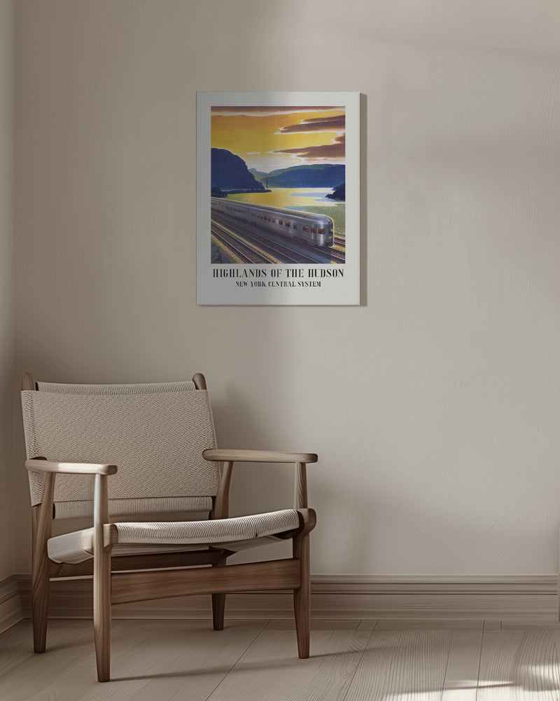 Highlands of the Hudson New York Central System Poster och Canvastavla