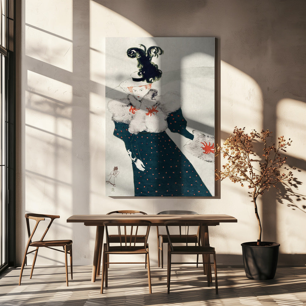 La Revue Blanche (1895) Poster och Canvastavla