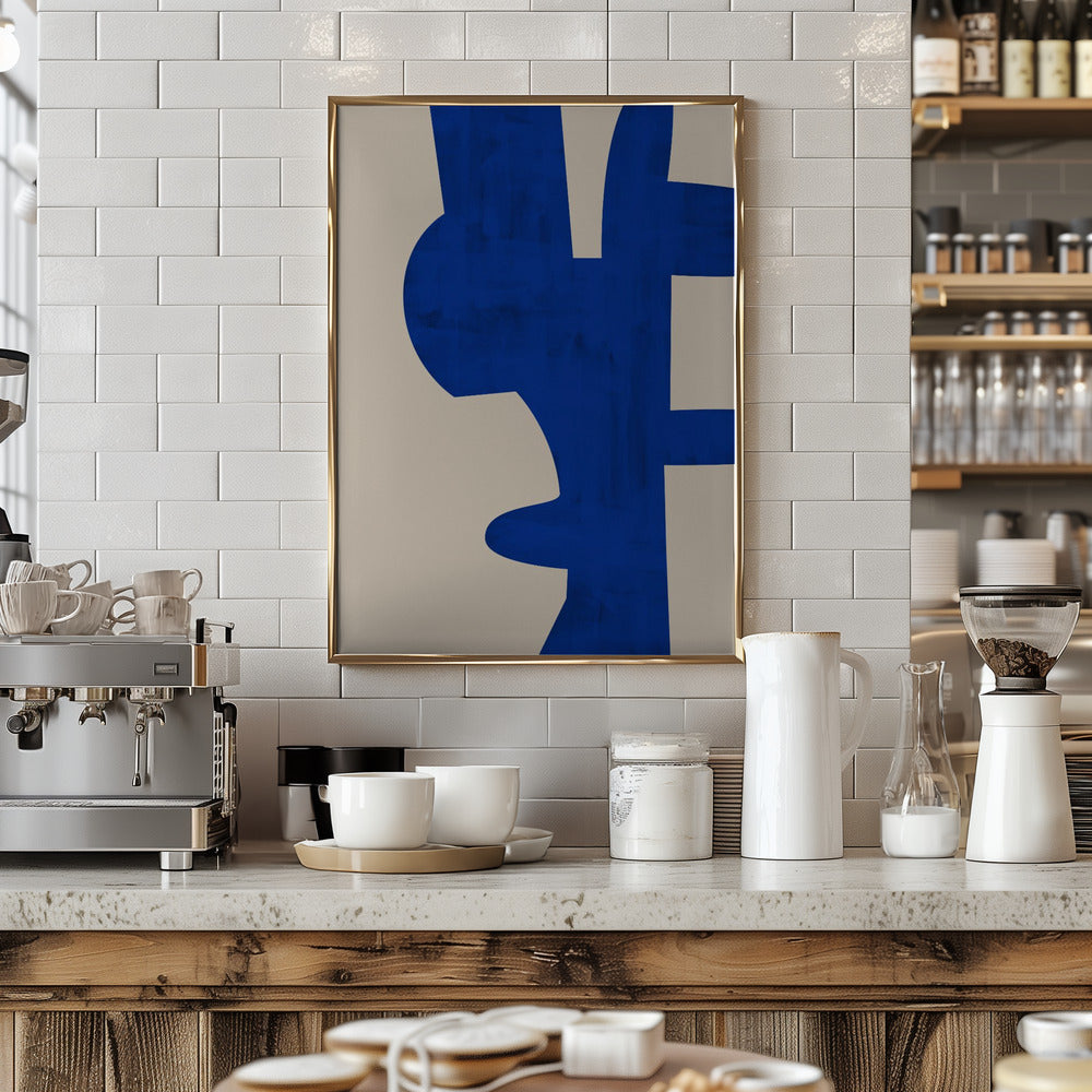 3x4 Aspectratio Indigo63 Poster och Canvastavla