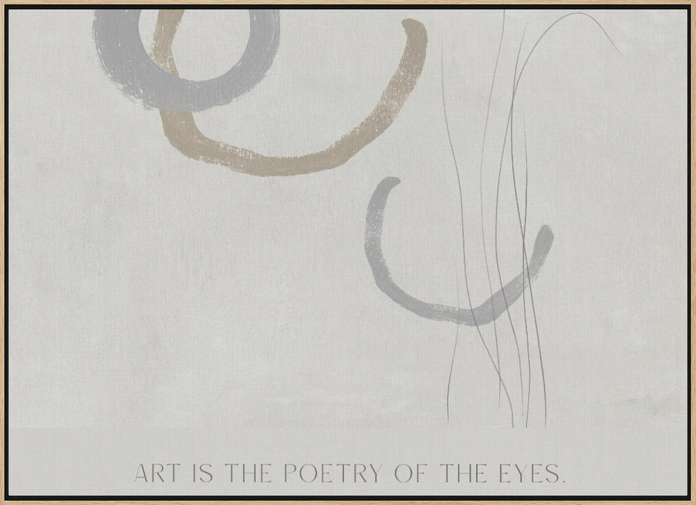 Artisthepoetryoftheeyes Poster och Canvastavla