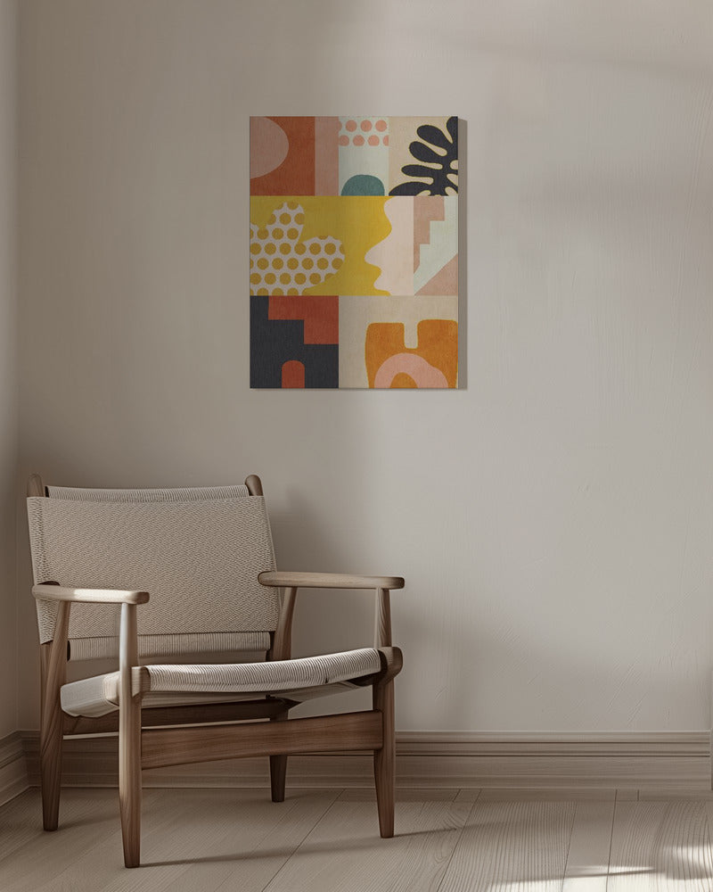 Playing Around Shapes 6 Poster och Canvastavla