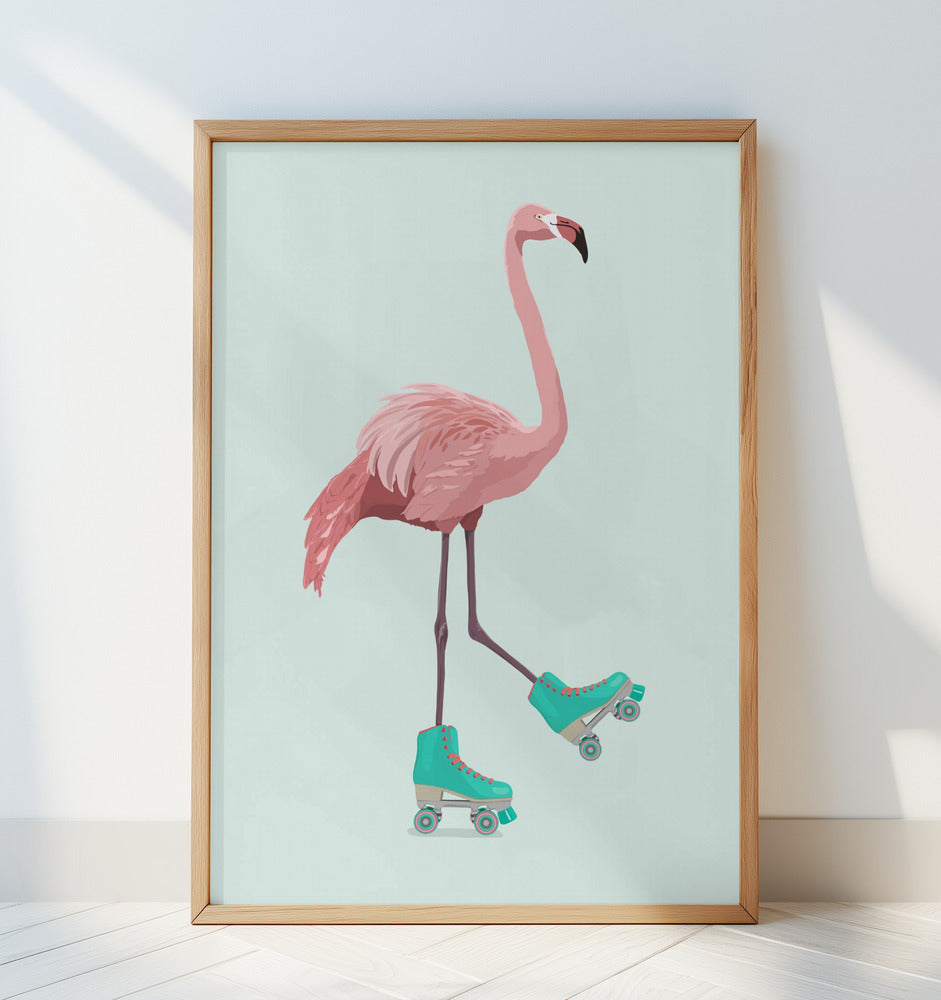 Flamingogo Poster och Canvastavla