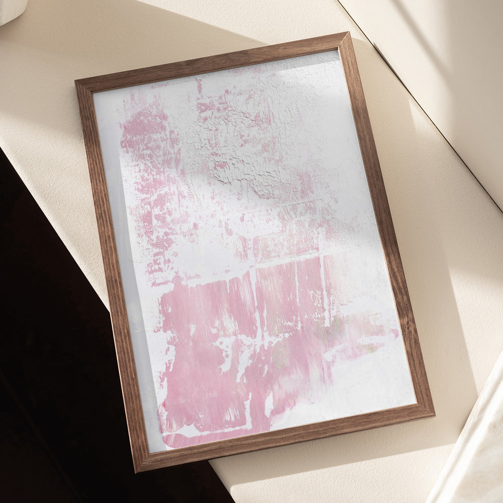 Pink abstract Poster och Canvastavla