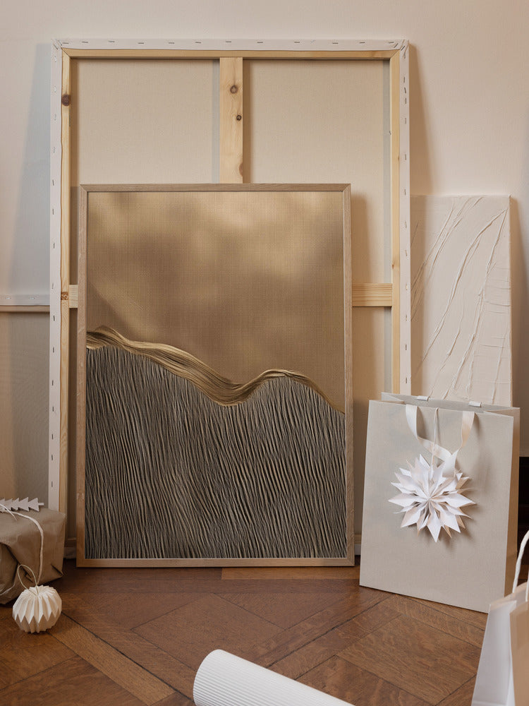 Golden route I Poster och Canvastavla