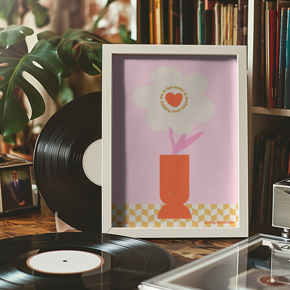 Spring Flower #05 Poster och Canvastavla