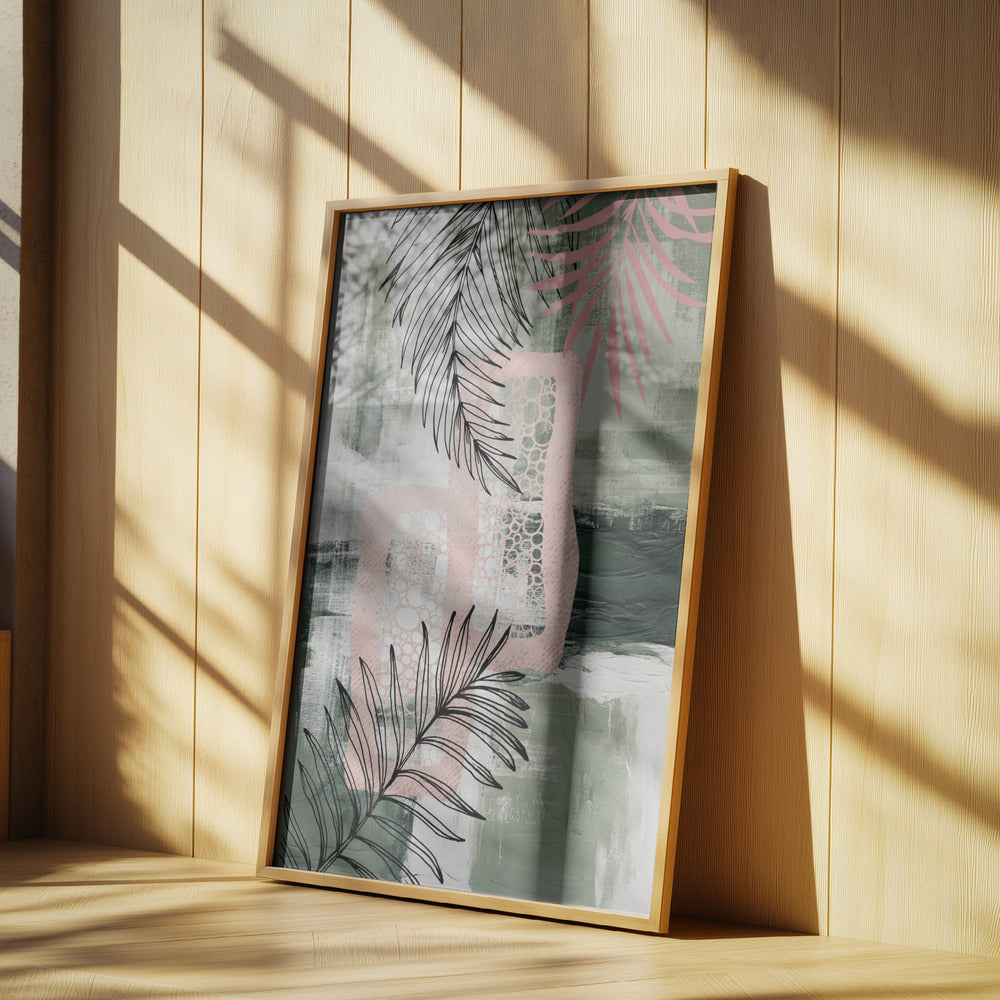 Verdant Blush 3 Poster och Canvastavla