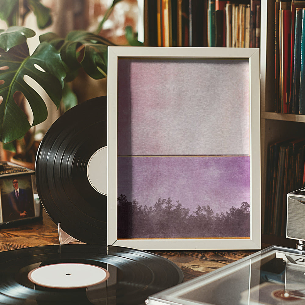 Pink and Yellow 1 Poster och Canvastavla