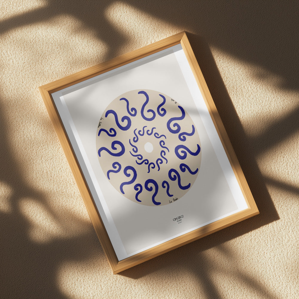 Le onde Poster och Canvastavla