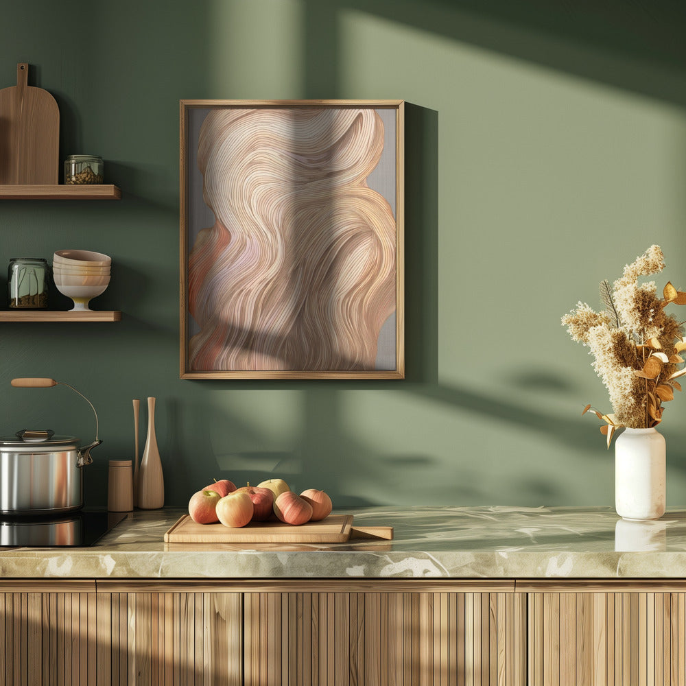 Nature line II Poster och Canvastavla